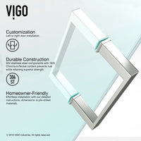 Ryland Frameless Sliding Shower Door