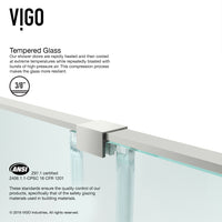 Ryland Frameless Sliding Shower Door