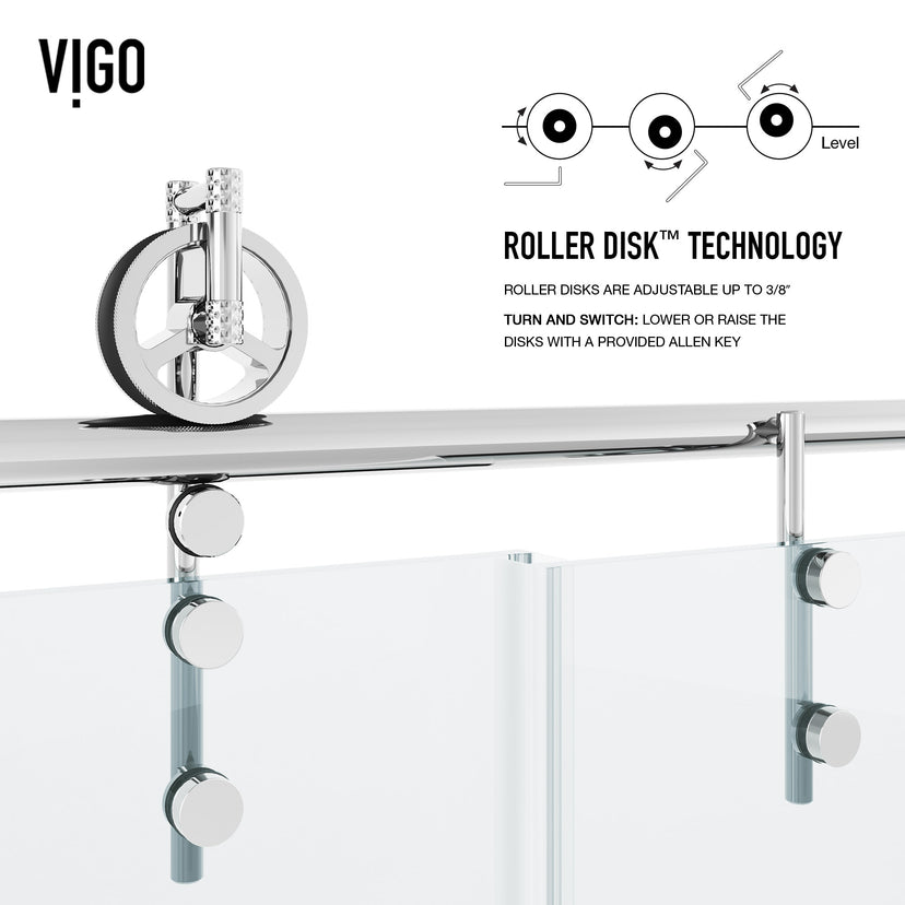 Hamilton Frameless Sliding Shower Door