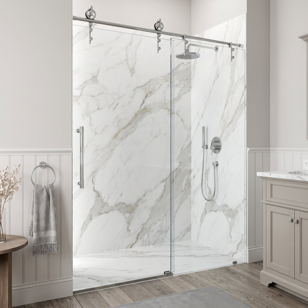 Hamilton Frameless Sliding Shower Door