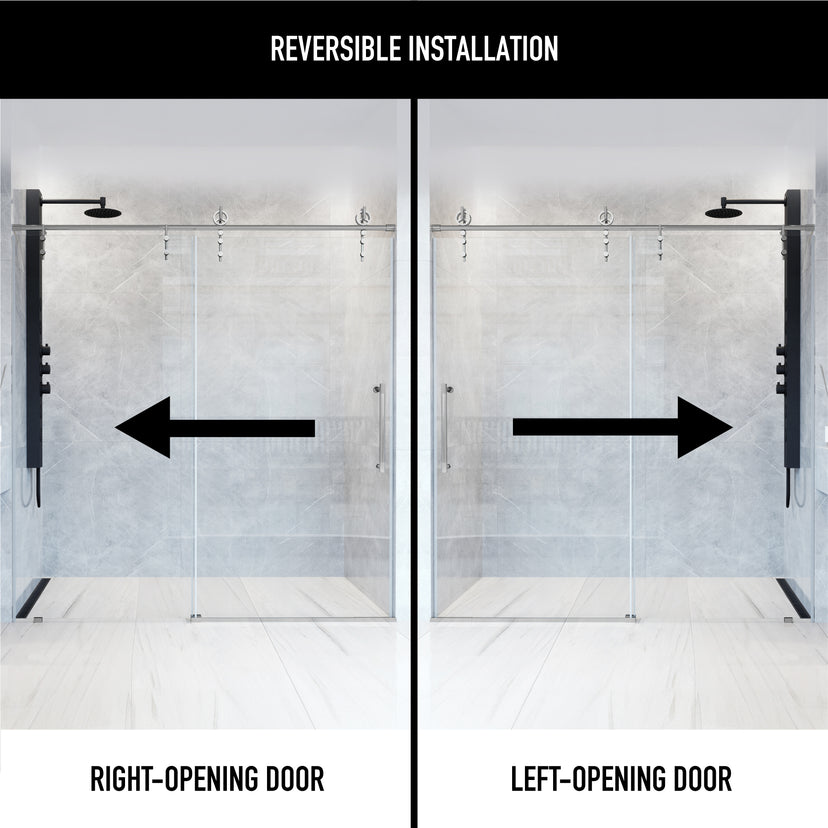 Hamilton Frameless Sliding Shower Door
