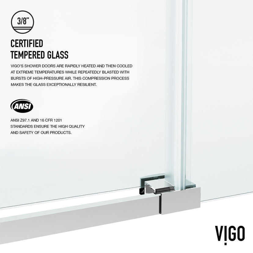 Hamilton Frameless Sliding Shower Door