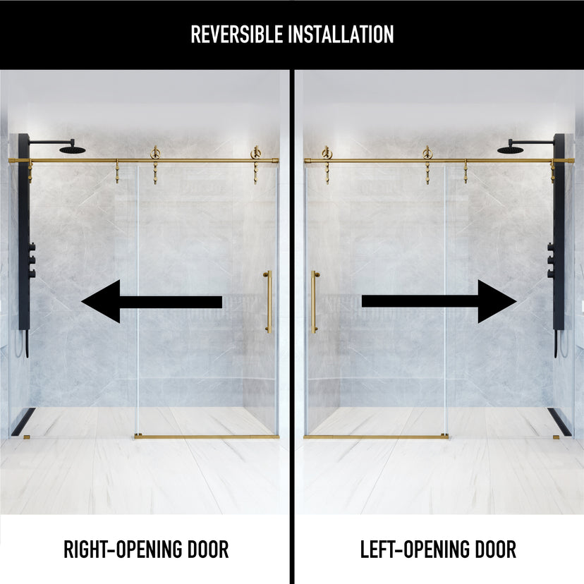 Hamilton Frameless Sliding Shower Door