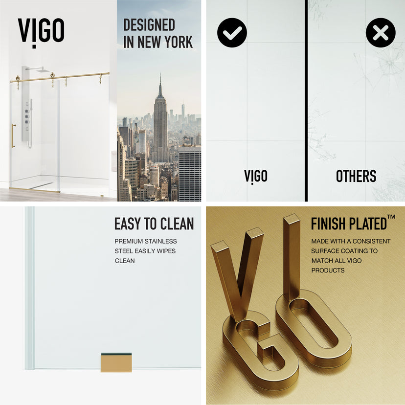 Hamilton Frameless Sliding Shower Door
