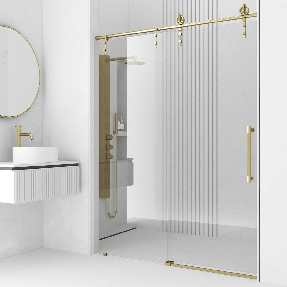 Hamilton Frameless Sliding Shower Door