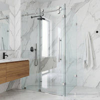 Elan Winslow Frameless Rectangle Shower Enclosure