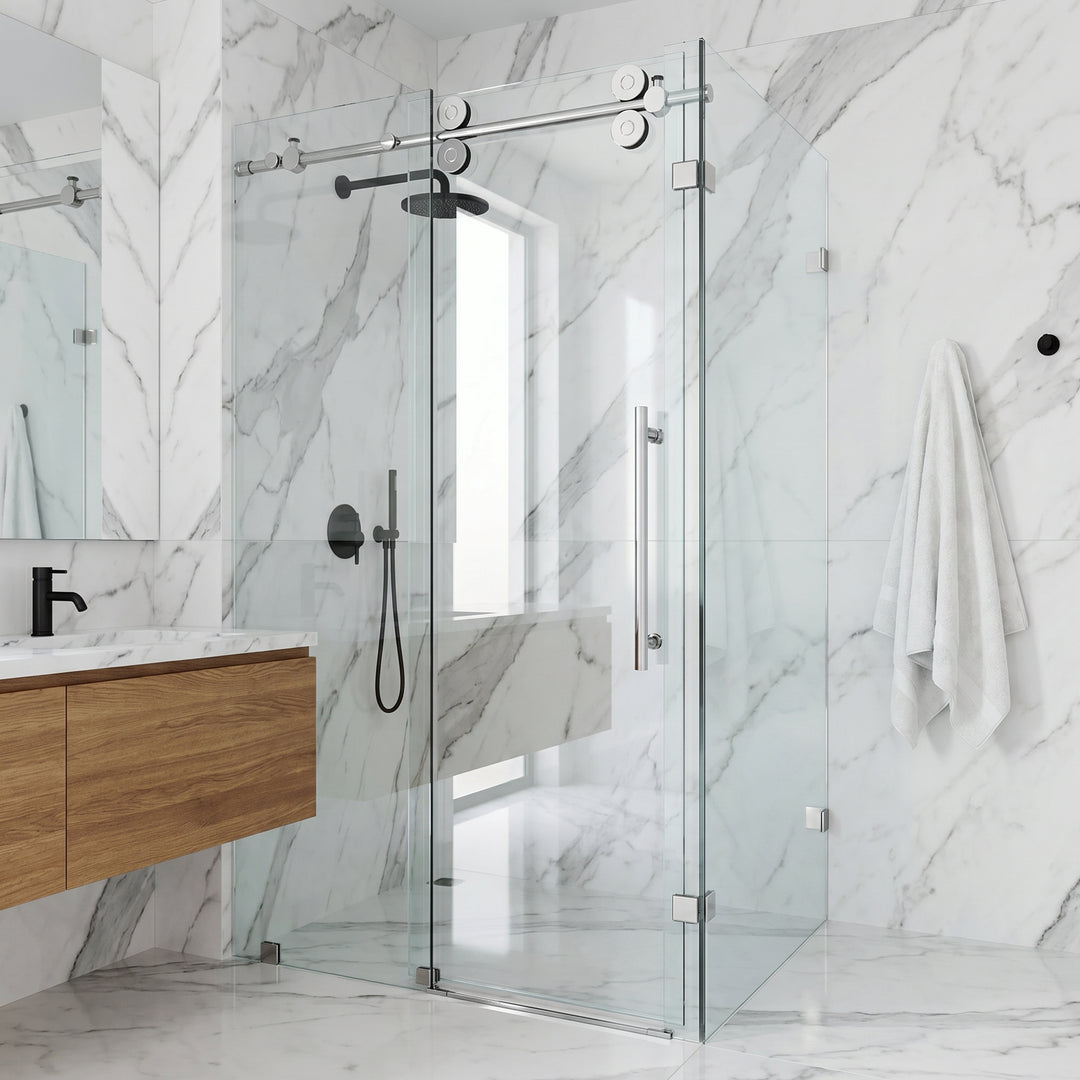 Elan Winslow Frameless Rectangle Shower Enclosure