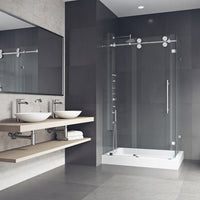 Elan Winslow Frameless Rectangle Shower Enclosure