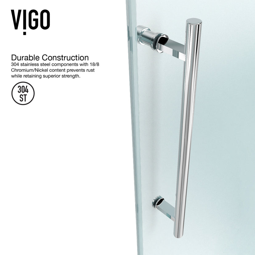 Elan Winslow Frameless Rectangle Shower Enclosure