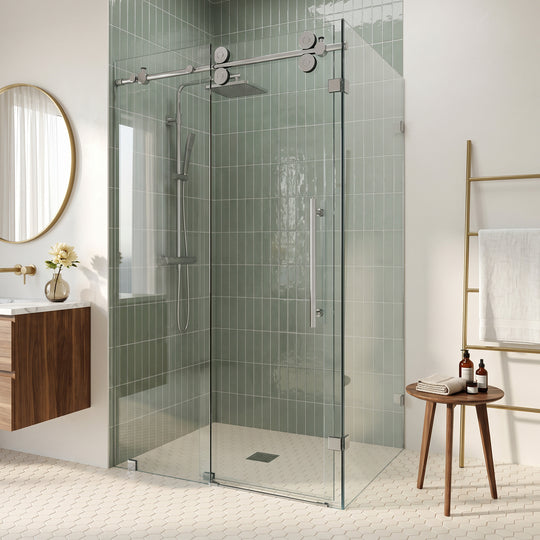 Elan Winslow Frameless Rectangle Shower Enclosure