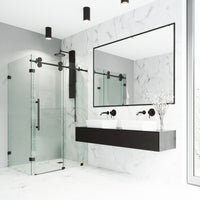 Elan Winslow Frameless Rectangle Shower Enclosure