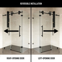 Elan Winslow Frameless Rectangle Shower Enclosure