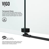 Elan Winslow Frameless Rectangle Shower Enclosure