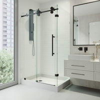Elan Winslow Frameless Rectangle Shower Enclosure