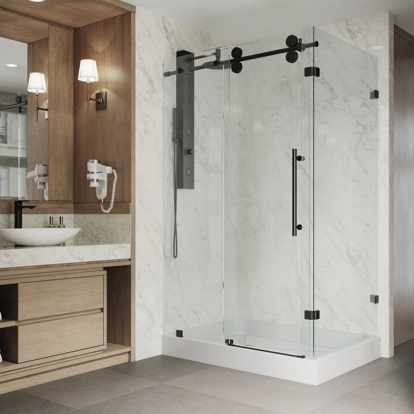 Elan Winslow Frameless Rectangle Shower Enclosure
