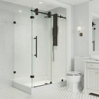 Elan Winslow Frameless Rectangle Shower Enclosure