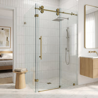 Elan Winslow Frameless Rectangle Shower Enclosure