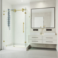 Elan Winslow Frameless Rectangle Shower Enclosure