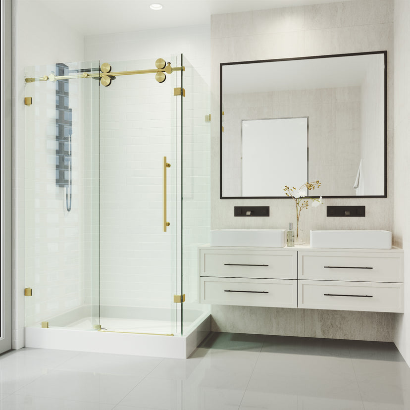 Elan Winslow Frameless Rectangle Shower Enclosure