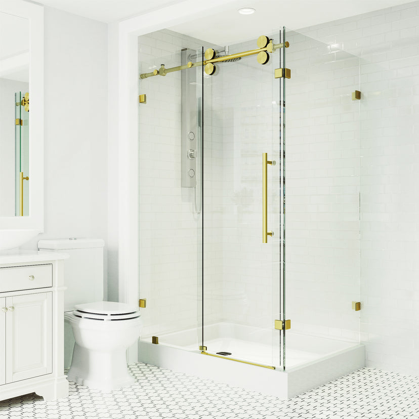 Elan Winslow Frameless Rectangle Shower Enclosure