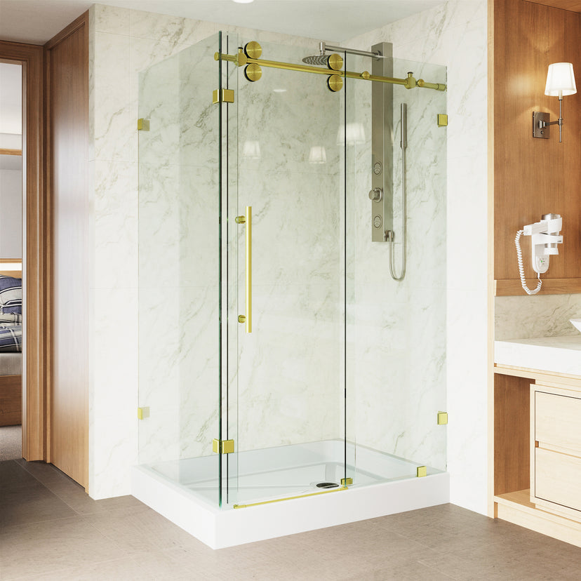 Elan Winslow Frameless Rectangle Shower Enclosure