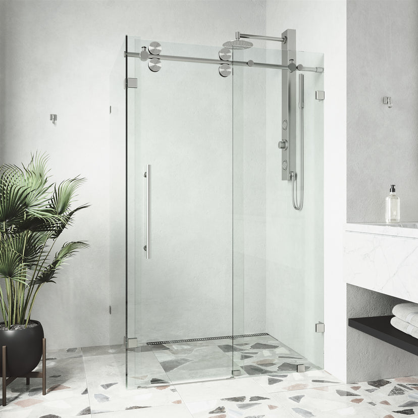 Elan Winslow Frameless Rectangle Shower Enclosure