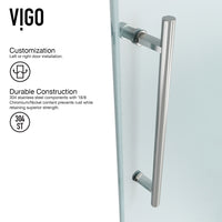Elan Winslow Frameless Rectangle Shower Enclosure