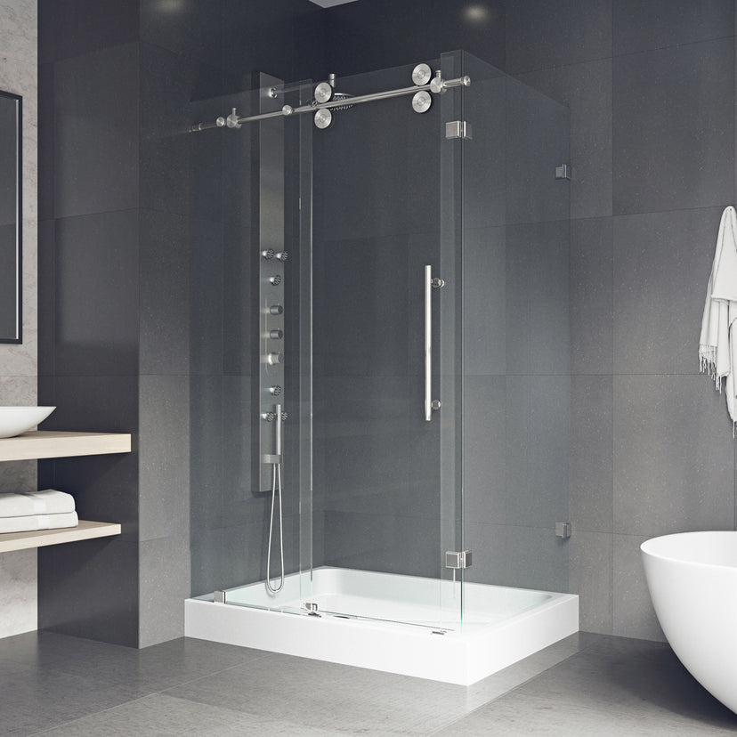 Elan Winslow Frameless Rectangle Shower Enclosure