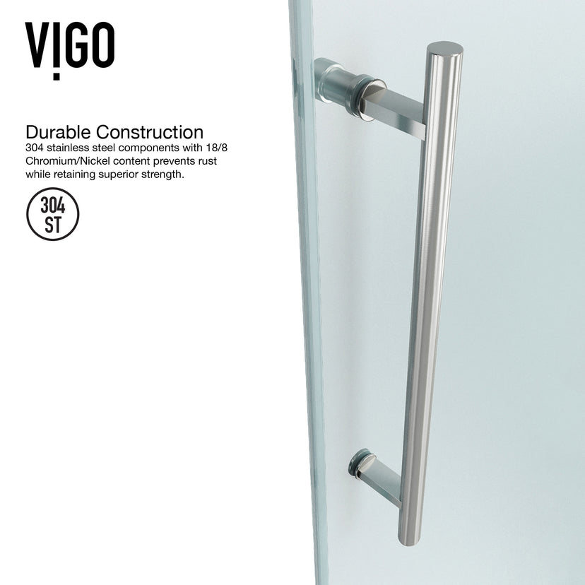 Elan Winslow Frameless Rectangle Shower Enclosure