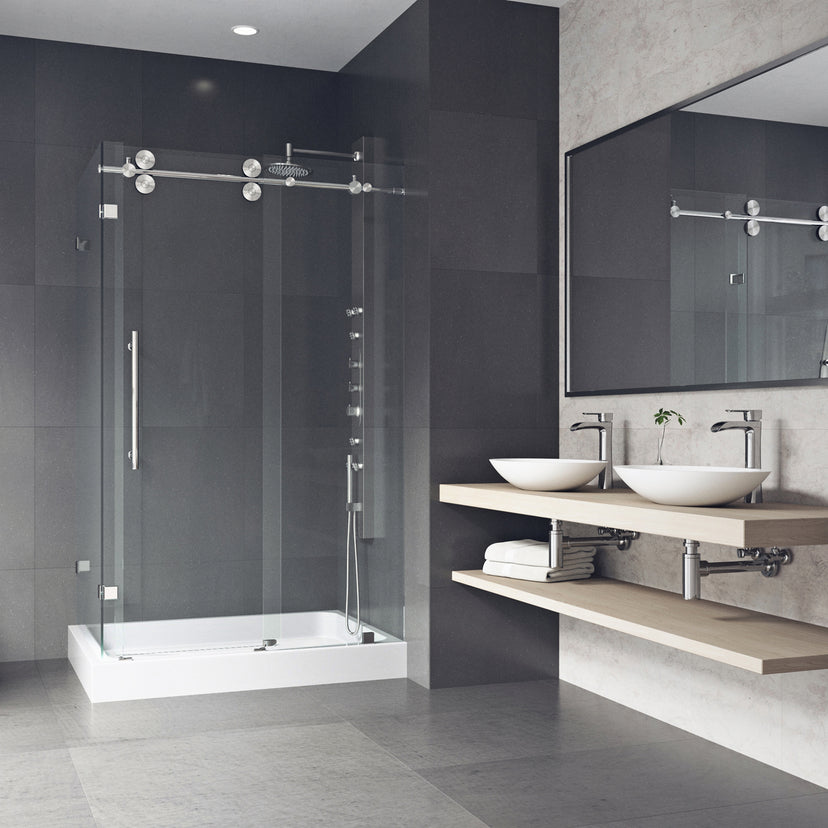 Elan Winslow Frameless Rectangle Shower Enclosure