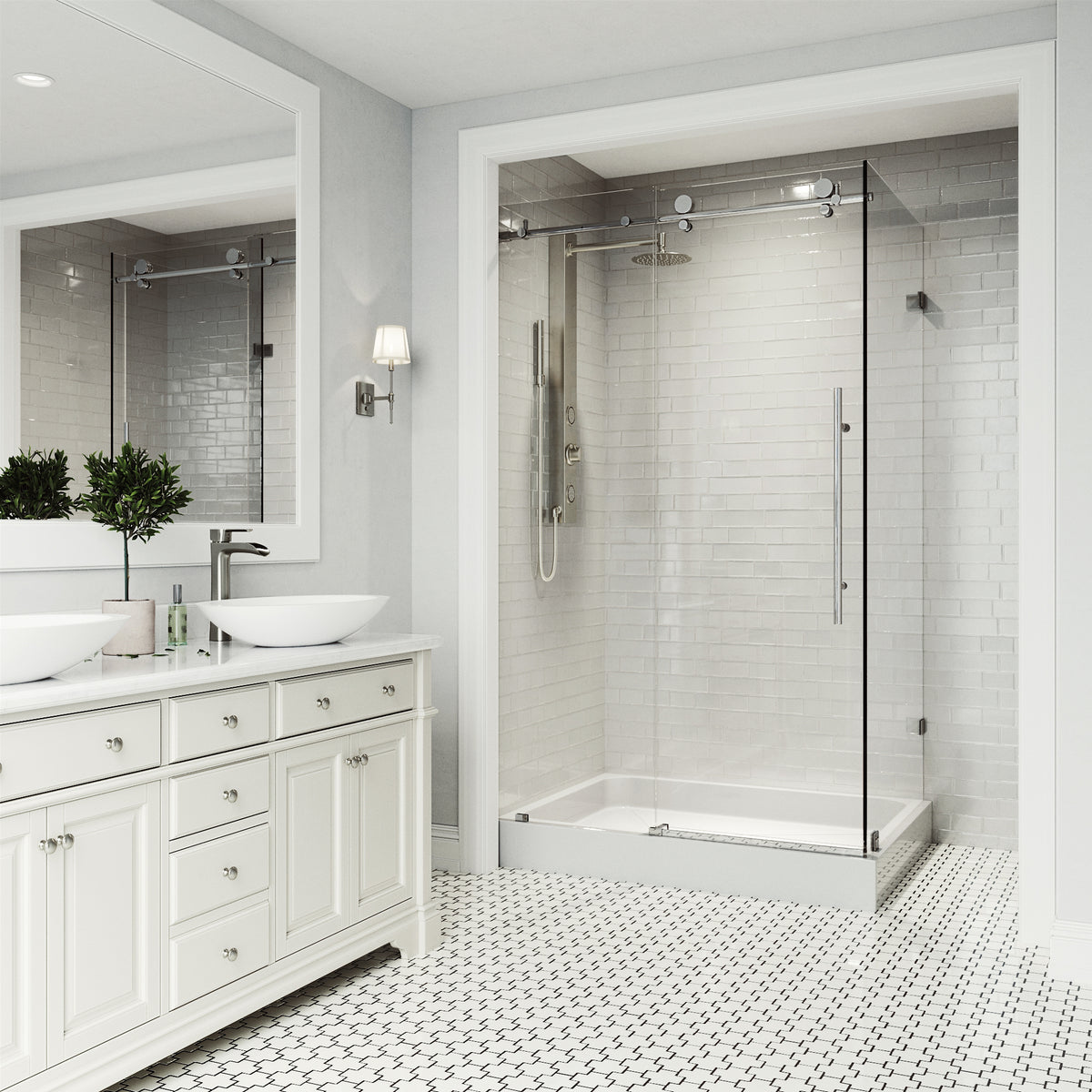 Elan E-Class Frameless Rectangle Shower Enclosure