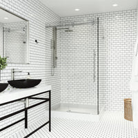 Elan E-Class Frameless Rectangle Shower Enclosure
