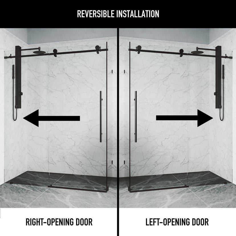 Elan E-Class Frameless Rectangle Shower Enclosure