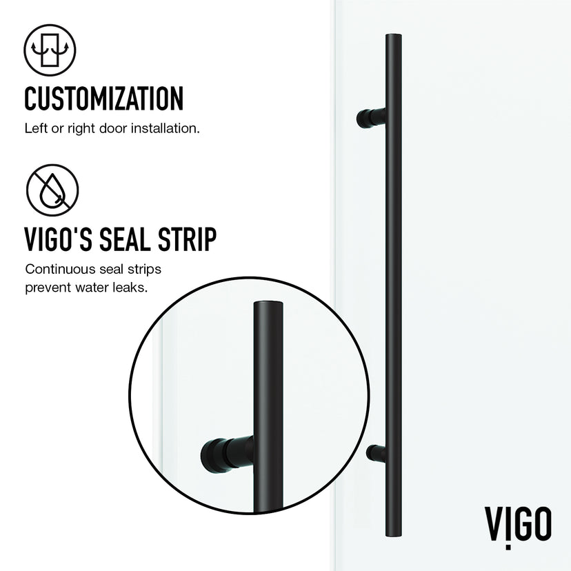Elan E-Class Frameless Rectangle Shower Enclosure