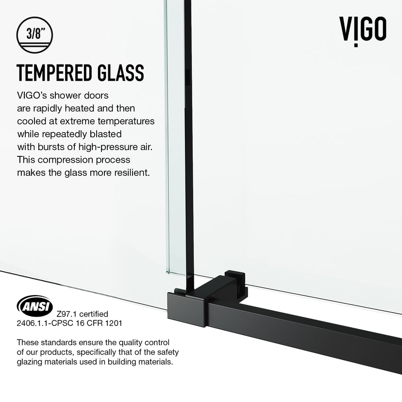 Elan E-Class Frameless Rectangle Shower Enclosure