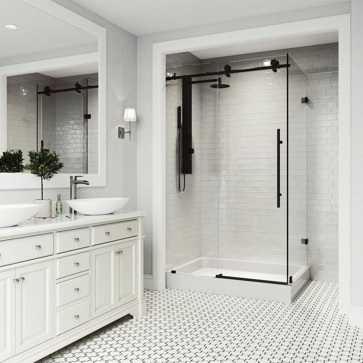 Elan E-Class Frameless Rectangle Shower Enclosure