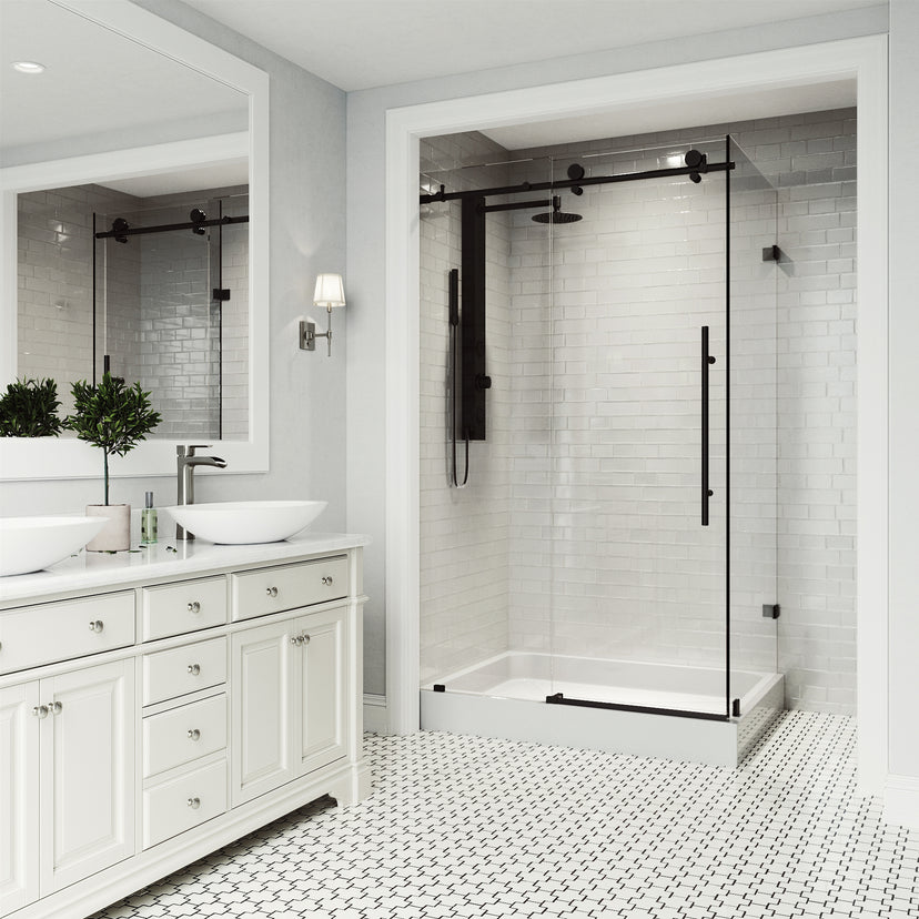 Elan E-Class Frameless Rectangle Shower Enclosure