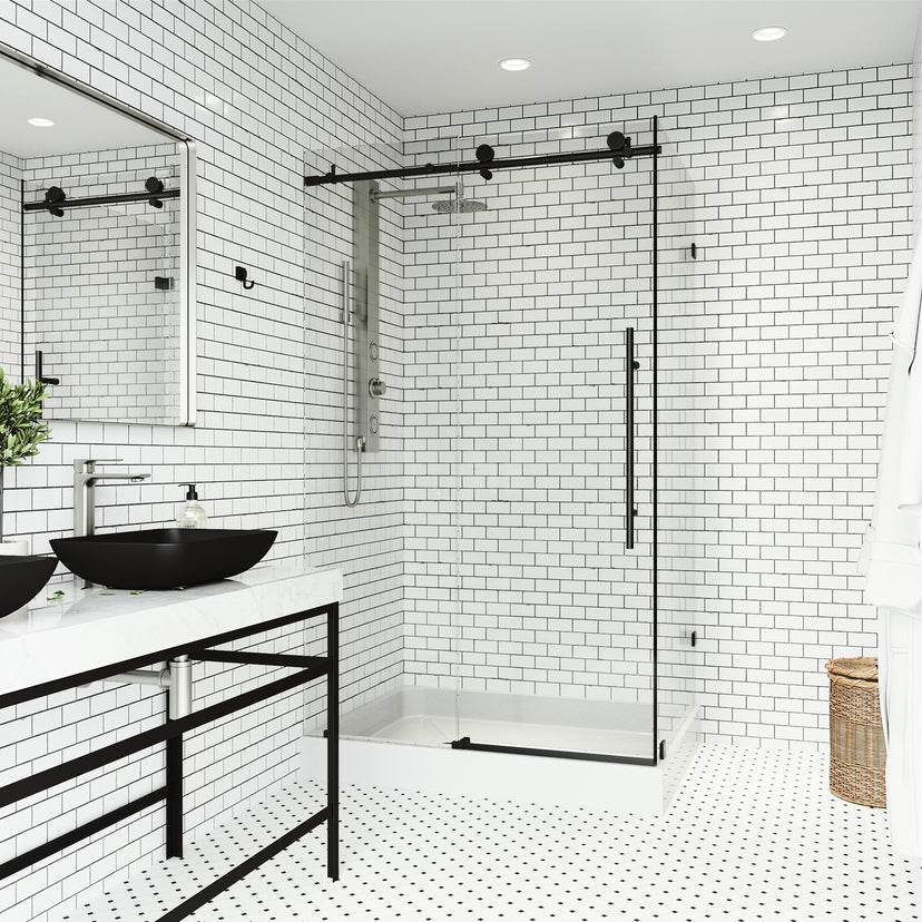 Elan E-Class Frameless Rectangle Shower Enclosure