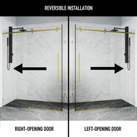 Elan E-Class Frameless Rectangle Shower Enclosure