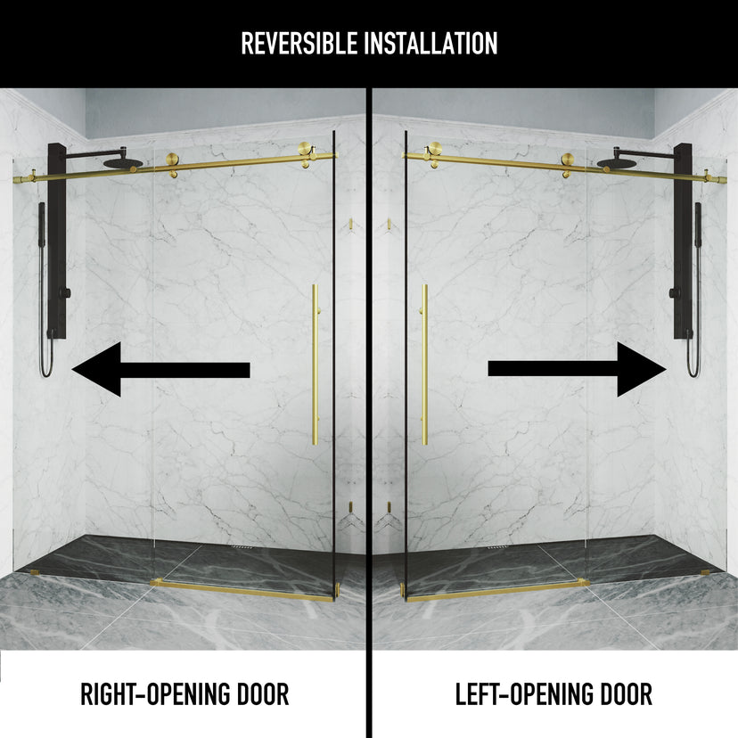 Elan E-Class Frameless Rectangle Shower Enclosure