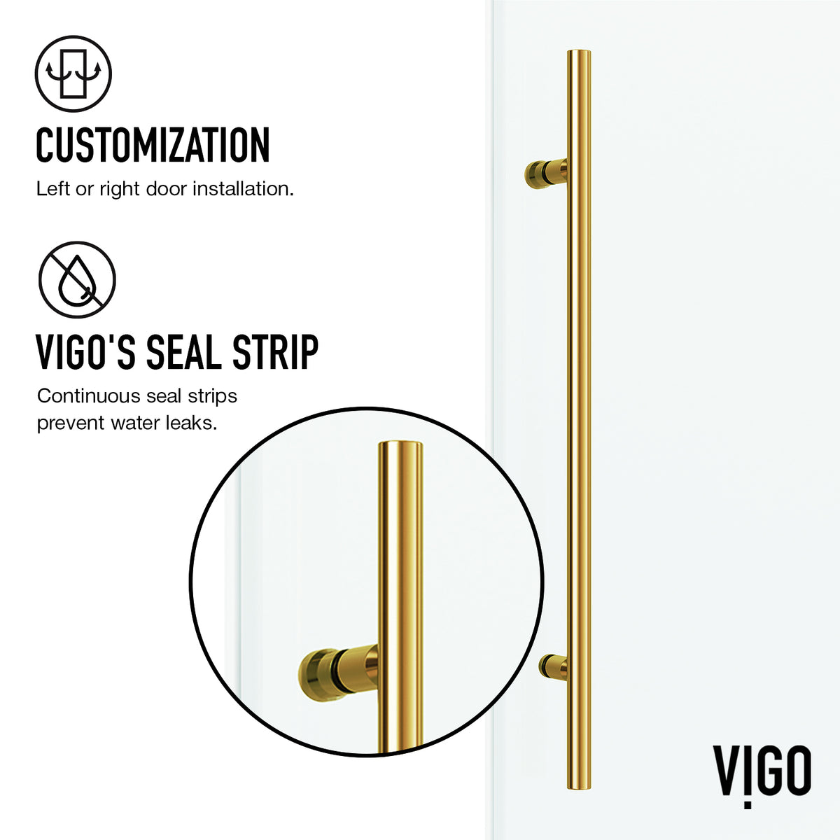 Elan E-Class Frameless Rectangle Shower Enclosure