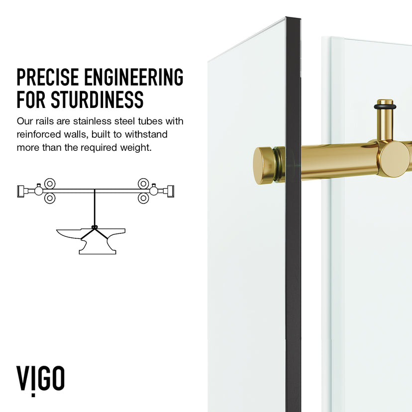Elan E-Class Frameless Rectangle Shower Enclosure