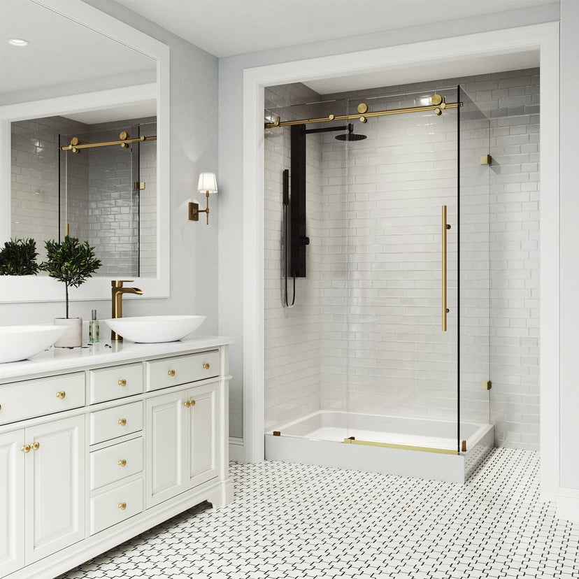 Elan E-Class Frameless Rectangle Shower Enclosure