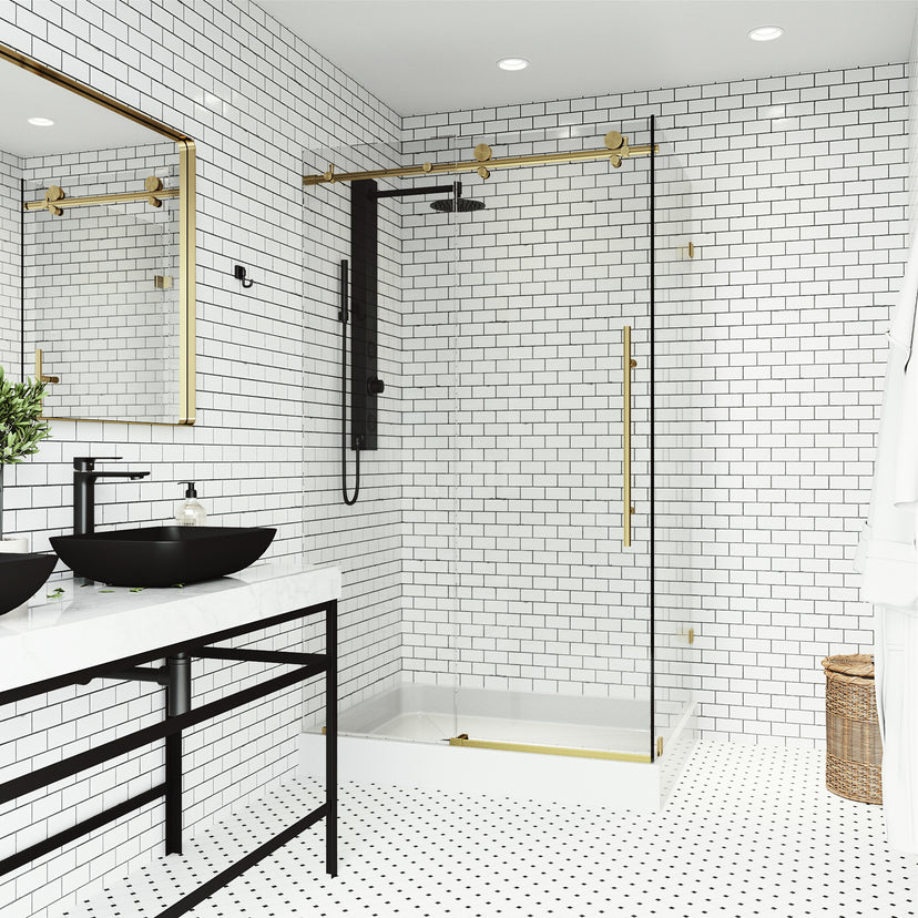Elan E-Class Frameless Rectangle Shower Enclosure