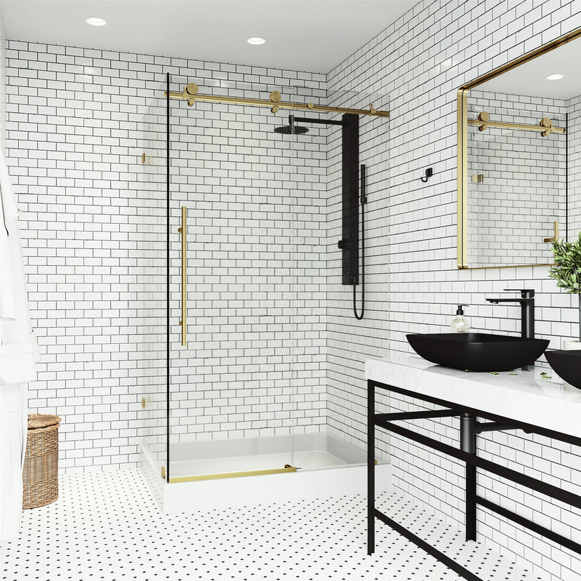 Elan E-Class Frameless Rectangle Shower Enclosure