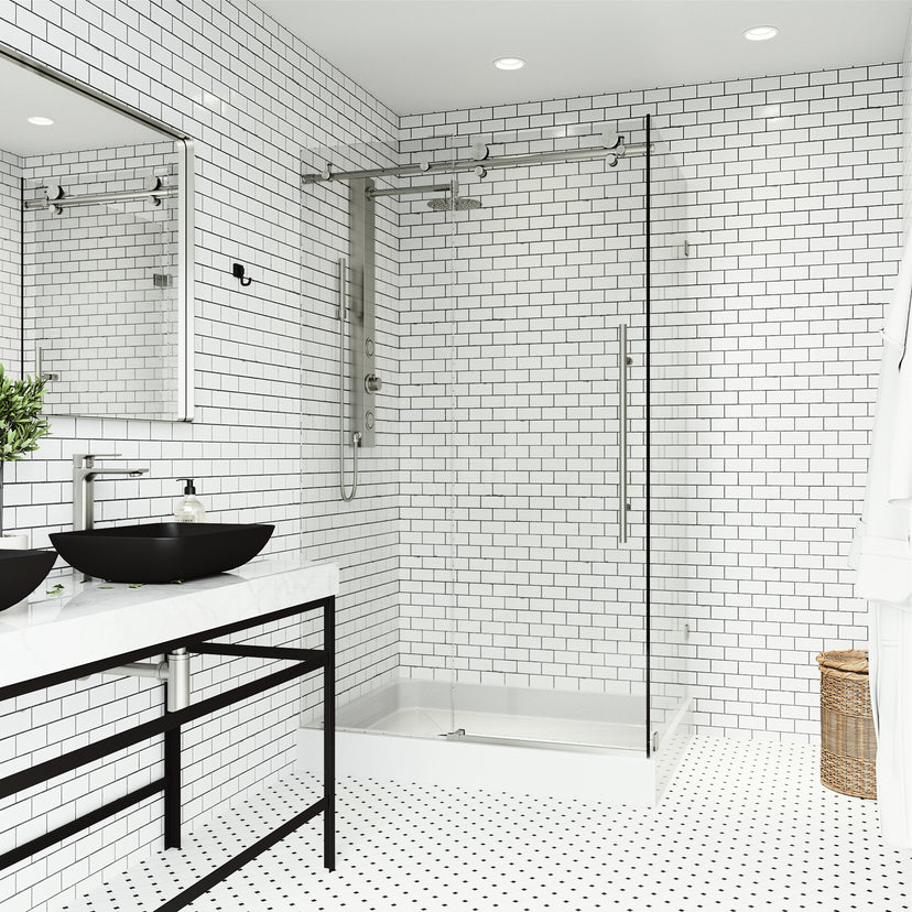 Elan E-Class Frameless Rectangle Shower Enclosure