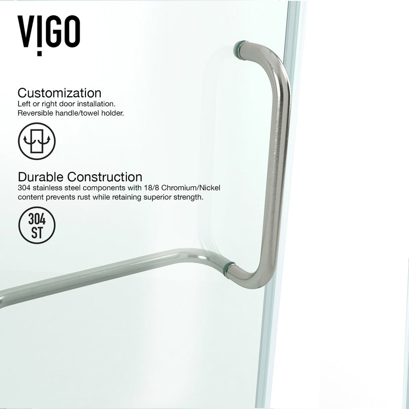 Piedmont Frameless Neo-Angle Shower Enclosure