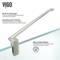 Piedmont Frameless Neo-Angle Shower Enclosure