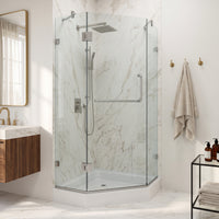 Piedmont Frameless Neo-Angle Shower Enclosure