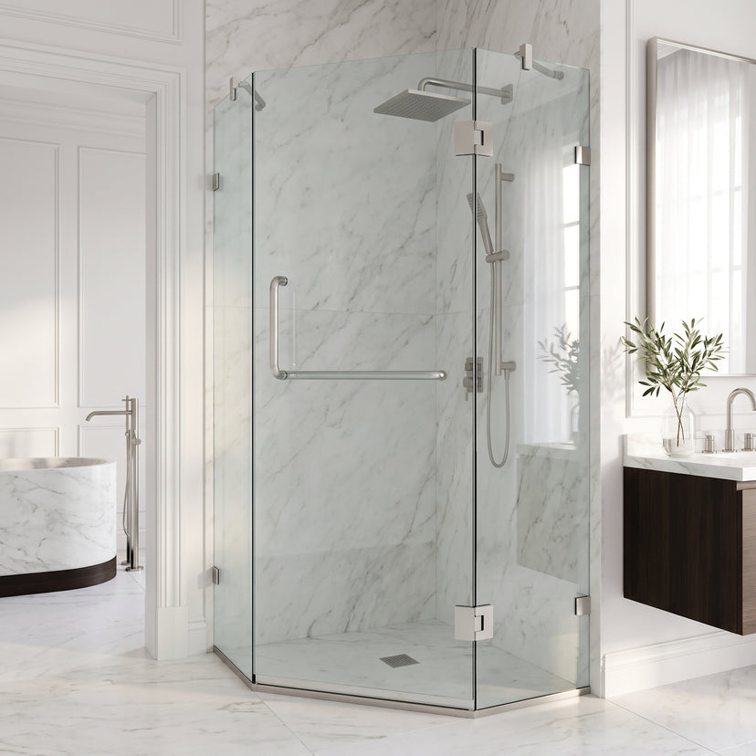 Piedmont Frameless Neo-Angle Shower Enclosure